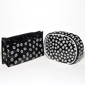 2 Unused Lancome Vintage Floral-Themed Bags